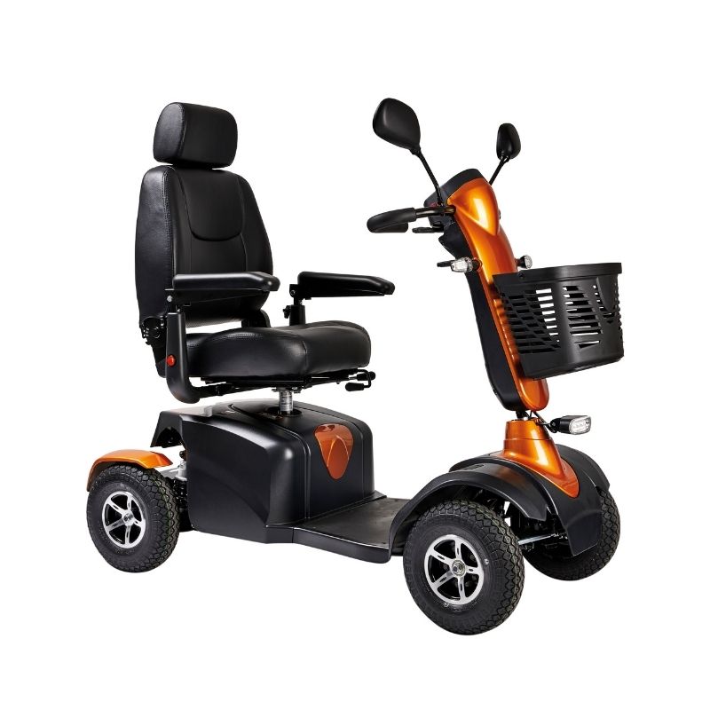 Excel Roadster DX8 Deluxe Mobility Scooter - 8mph 27 mile range - Mobility Confidence