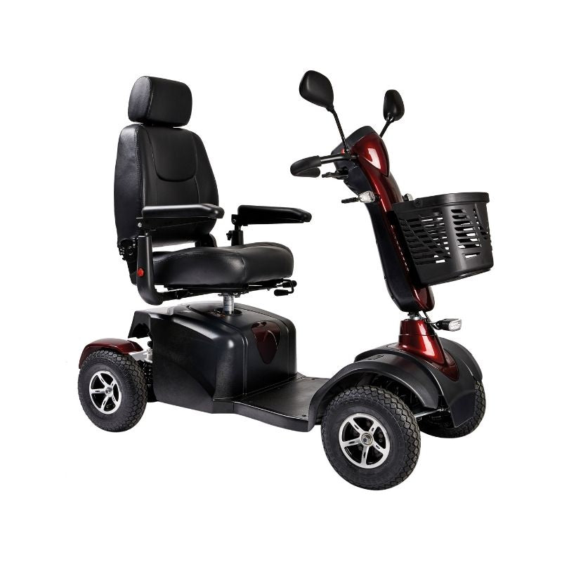 Excel Roadster DX8 Deluxe Mobility Scooter - 8mph 27 mile range - Mobility Confidence