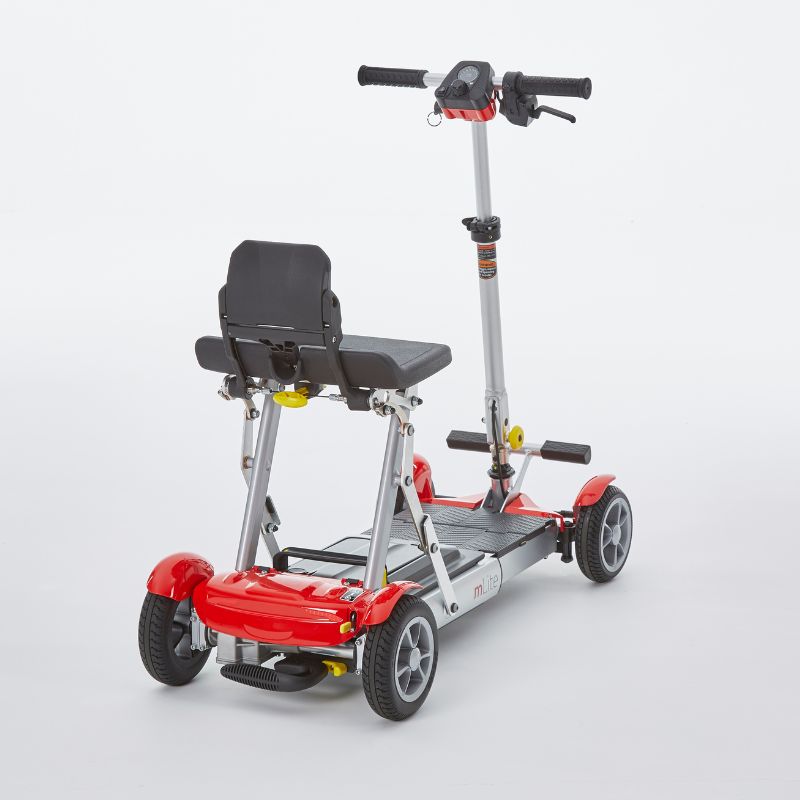mLite Mobility Scooter - Folding 4mph 9 miles - Mobility Confidence
