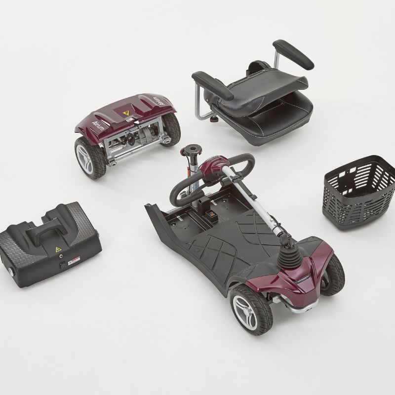 Airium Mobility Scooter - Portable 4mph 25 miles range - Mobility Confidence