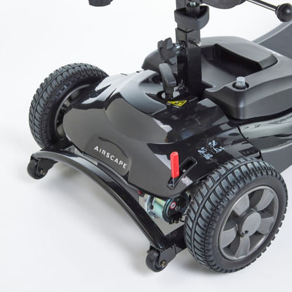 Airscape Mobility Scooter - Portable 4mph 10 mile range Black - Mobility Confidence