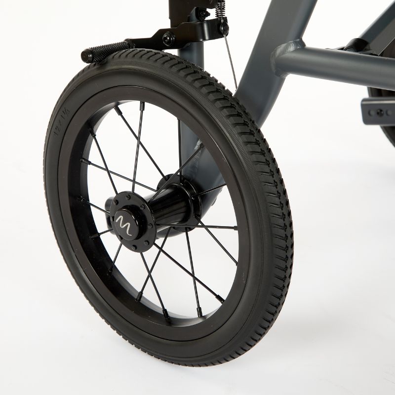 Magnelite Folding Wheelchair - Transit wheelchair Grey - Mobility Confidence