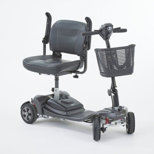 Motion Healthcare Alumnia Air Mobility Scooter - portable 4mph 10 miles range - Mobility Confidence