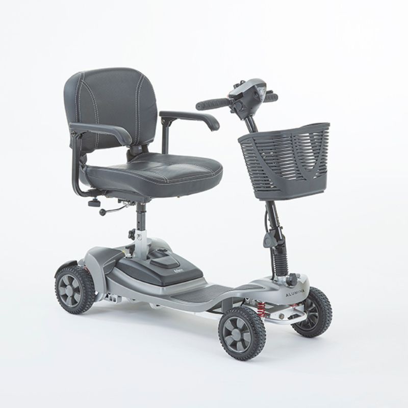 Motion Healthcare Alumnia Air Mobility Scooter - portable 4mph 10 miles range - Mobility Confidence