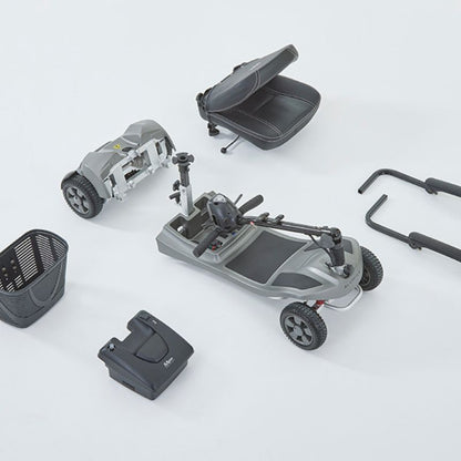 Motion Healthcare Alumnia Air Mobility Scooter - portable 4mph 10 miles range - Mobility Confidence