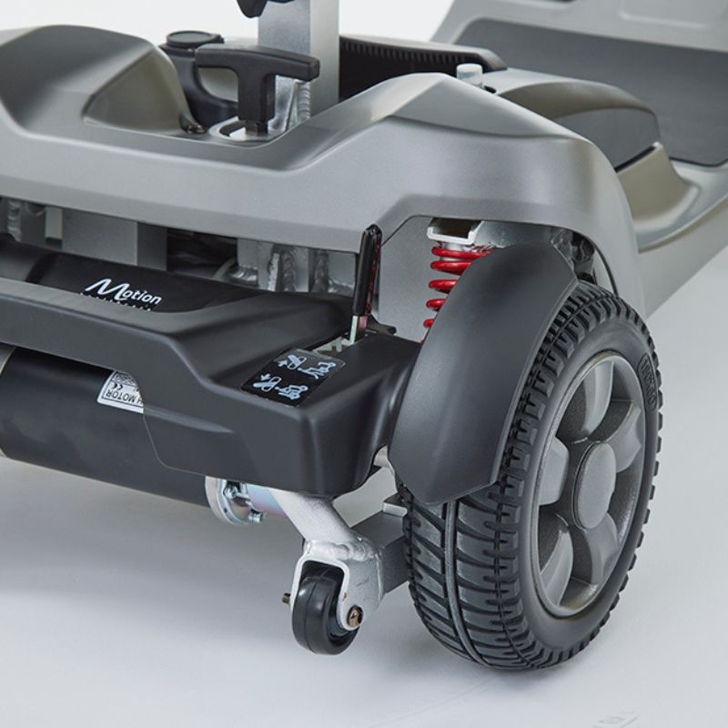 Motion Healthcare Alumnia Air Mobility Scooter - portable 4mph 10 miles range - Mobility Confidence