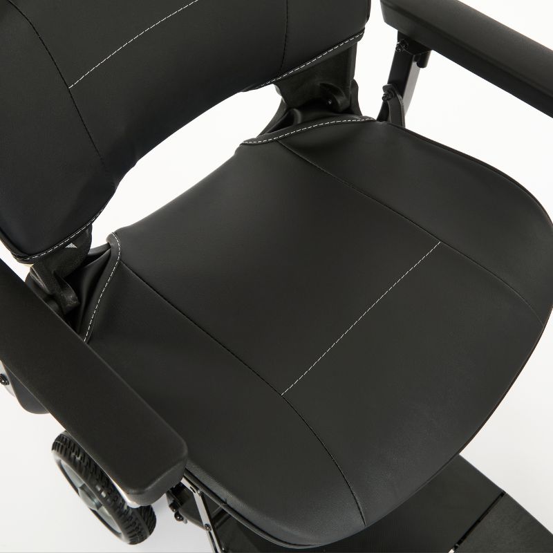 eDrive Mobility Scooter - Automatic folding 4mph 10 miles range Silver - Mobility Confidence